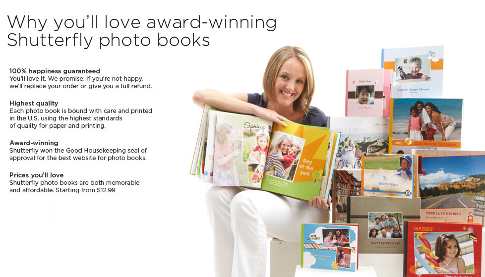 Why you'll love Shutterfly's award-winning photo books