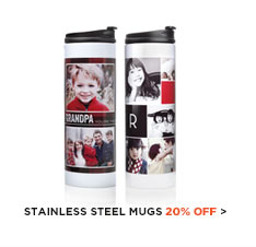 Stainless steel mugs