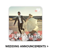 WEDDING ANNOUNCEMENTS