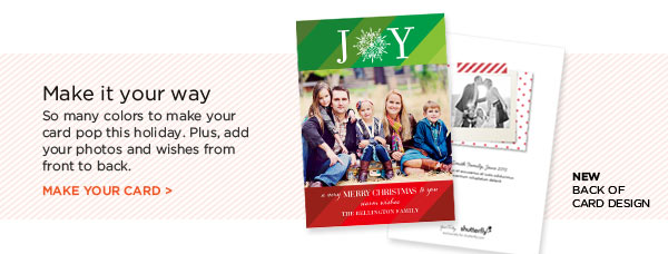 Make it your way - MAKE YOUR CARD