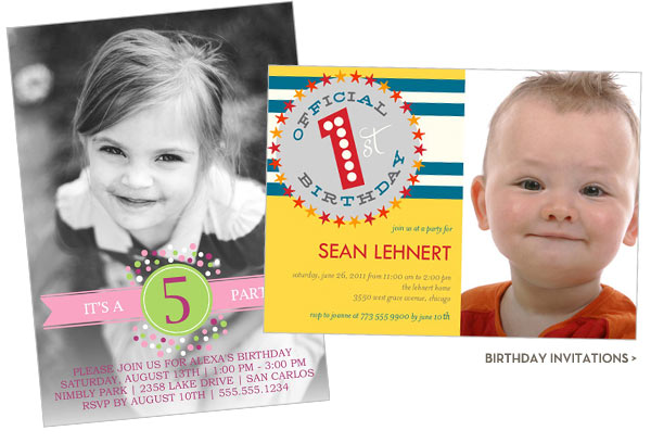 BIRTHDAY INVITATIONS