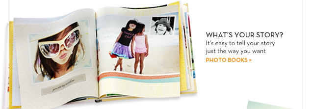 What's your story? Photo Books >