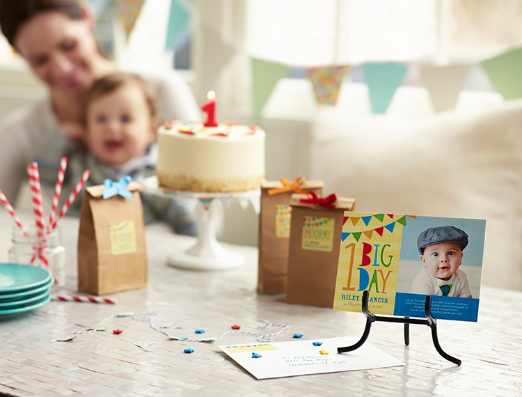Shutterfly offers baby 1st birthday invitations in unique designs and bright colors. Create 1st birthday party invitations for your little one's big day.