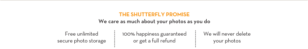 The Shutterfly Promise