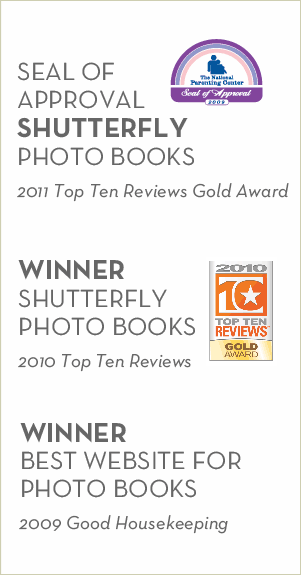 Seal of Approval Shutterfly Photo Books