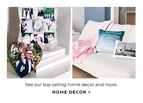 SEE OUR TOP SELLING HOME DECOR AND MORE. HOME DECOR.