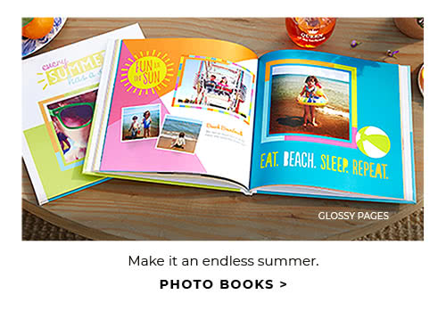 MAKE IT AN ENDLESS SUMMER. PHOTO BOOKS
