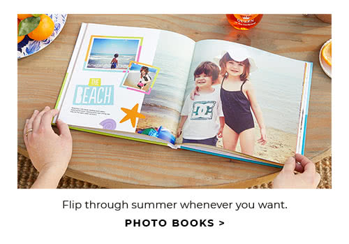 FLIP THROUGH SUMMER WHENEVER YOU WANT. PHOTO BOOKS