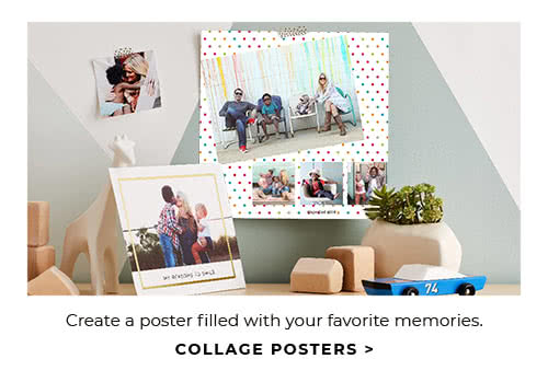 CREATE A POSTER FILLED WITH YOUR FAVORITE MEMORIES. COLLAGE POSTERS