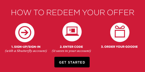 How to redeem your offer - Get Started