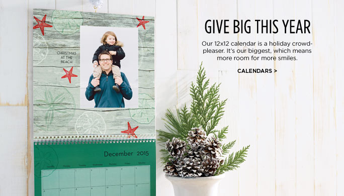 GIVE BIG THIS YEAR - CALENDARS