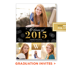 GRADUATION INVITES
