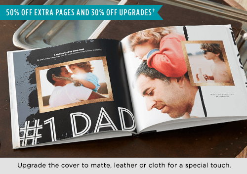 50% OFF EXTRA PAGES AND 30% OFF UPGRADES†