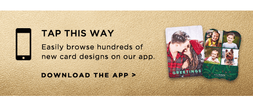 TAP THIS WAY. DOWNLOAD THE APP.