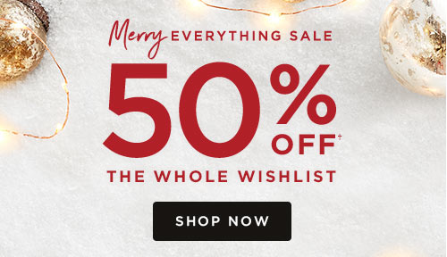 Merry Everything Sale - 50% OFF†