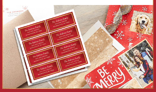 TODAY ONLY FREE SET OF ADDRESS LABELS**