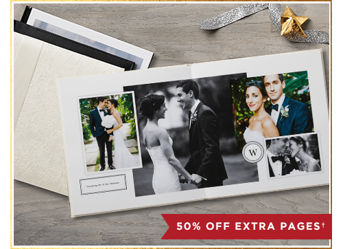 50% OFF EXTRA PAGES†