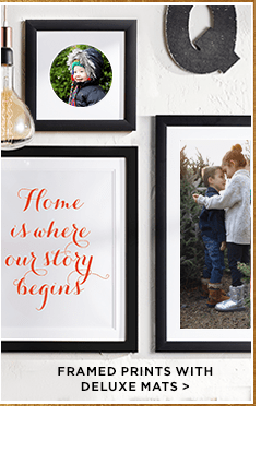 FRAMED PRINTS WITH DELUXE MATS