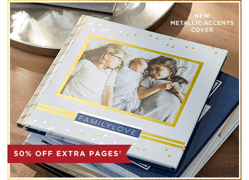 50% OFF EXTRA PAGES†