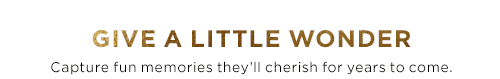 GIVE A LITTLE WONDER