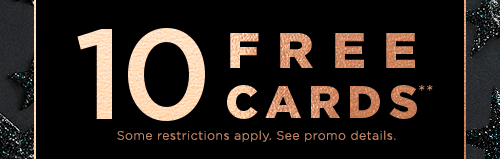10 FREE CARDS**