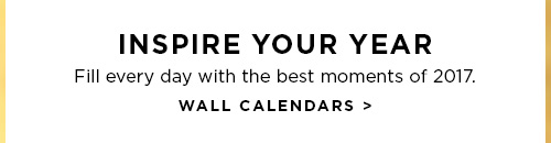 INSPIRE YOUR YEAR - WALL CALENDARS