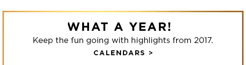 WHAT A YEAR! CALENDARS