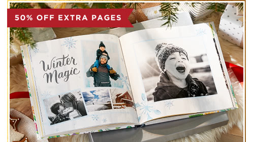 50% off extra pages
