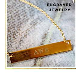 Engraved Jewelry