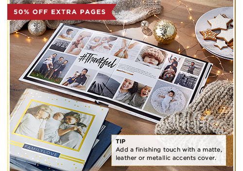 50% off extra pages