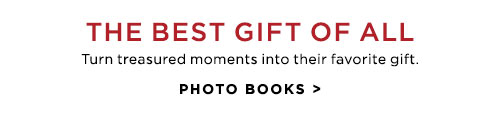 THE BEST GIFT OF ALL - PHOTO BOOKS