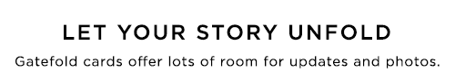 LET YOUR STORY UNFOLD