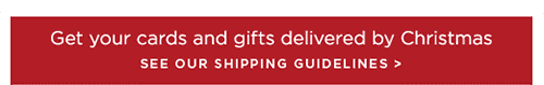 SEE OUR SHIPPING GUIDELINES
