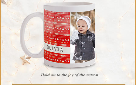 ONE 11 OZ WHITE MUG