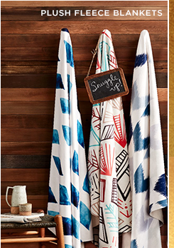 PLUSH FLEECE BLANKETS
