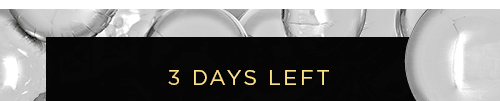3 DAYS LEFT