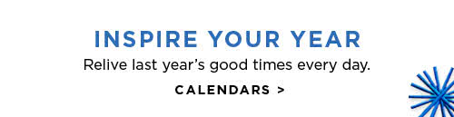 INSPIRE YOUR YEAR - CALENDARS