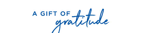 A GIFT OF gratitude