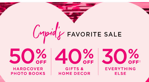 CUPID’S FAVORITE SALE