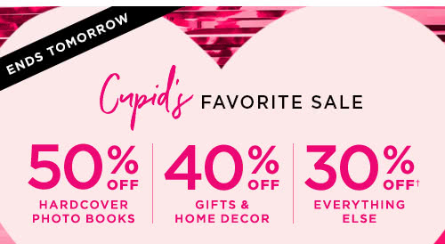 CUPID’S FAVORITE SALE