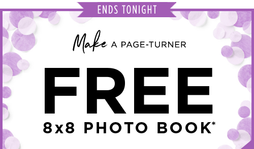 FREE 8x8 PHOTO BOOK*