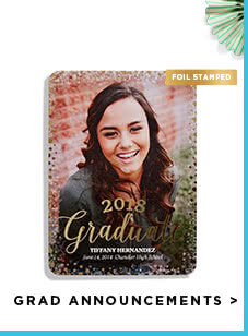 GRAD ANNOUNCEMENTS