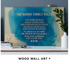 WOOD WALL ART