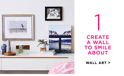 1 CREATE A WALL TO SMILE ABOUT - WALL ART