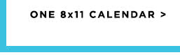 One 8x11 Calendar