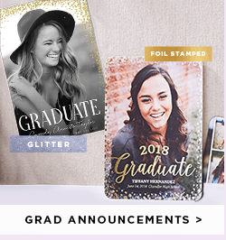 GRAD ANNOUNCEMENTS