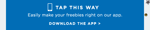 TAP THIS WAY - DOWNLOAD THE APP