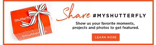 Share #MYSHUTTERFLY - Learn More