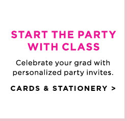 Start The Party With Class - Cards & Stationery