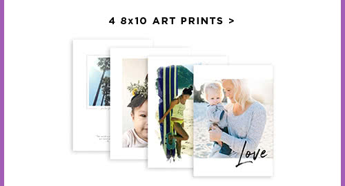 4 8x10 Art Prints